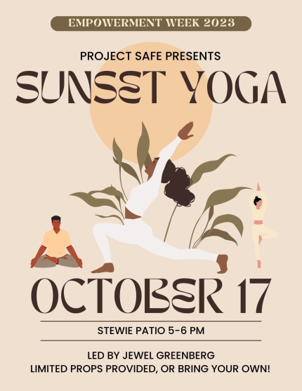 sunset yoga