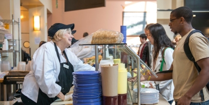 Kathy "the Sandwich lady"