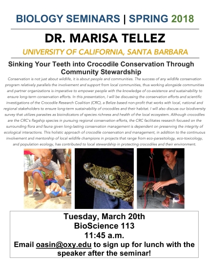Image for Dr. Marisa Tellez: Sinking Your Teeth into Crocodile Conservation Through Community Stewardship