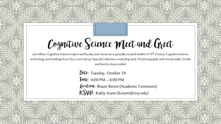 Image for Cognitive Science Meet and Greet