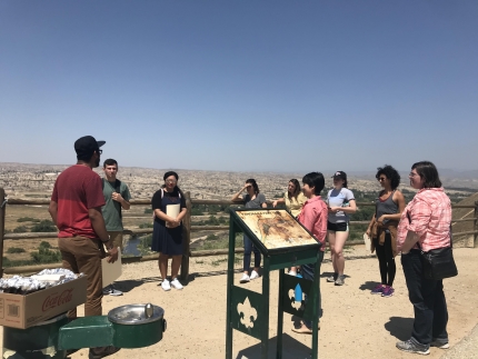 Image for Climate Justice Students Toured Oil Fields and Toxic Sites