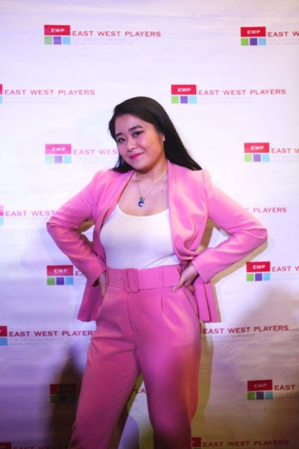 Sandy Nguyen on Opening Night for Man of God Sandy Nguyen on Opening Night