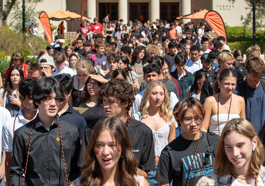 Convocation at Occidental - Thorne Hall