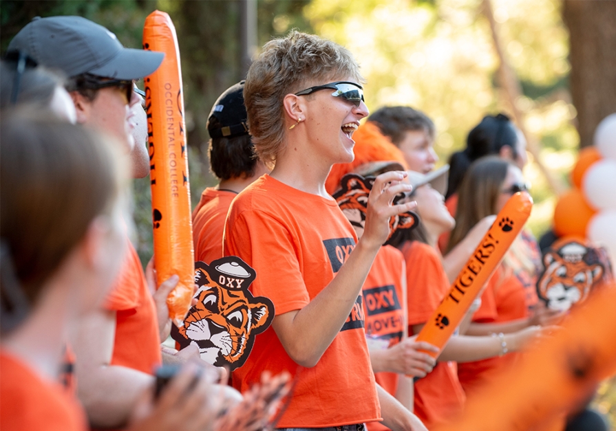 O-Team welcomes new students at Bird Remsen Hillside Theater