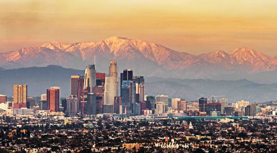 Los Angeles downtown skyline