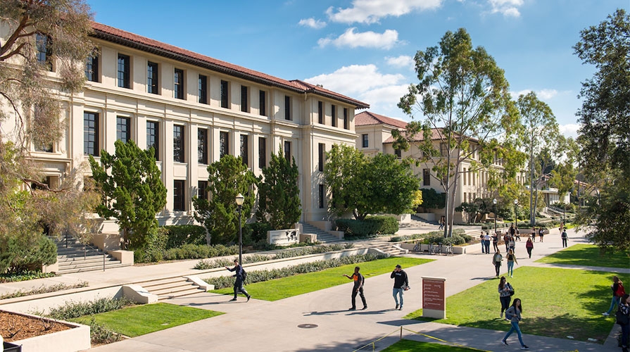 Oxy's beautiful campus