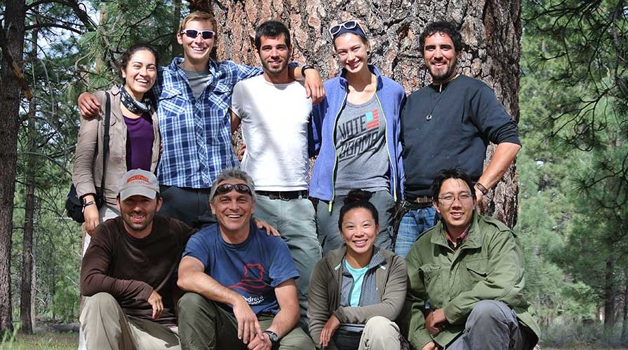 Oxy faculty posing together