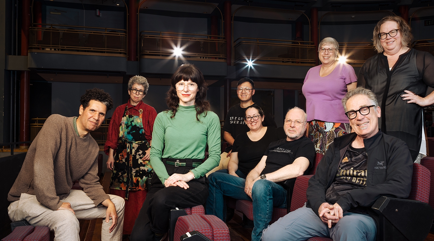Theater and Performance Studies faculty and staff in April 2024.