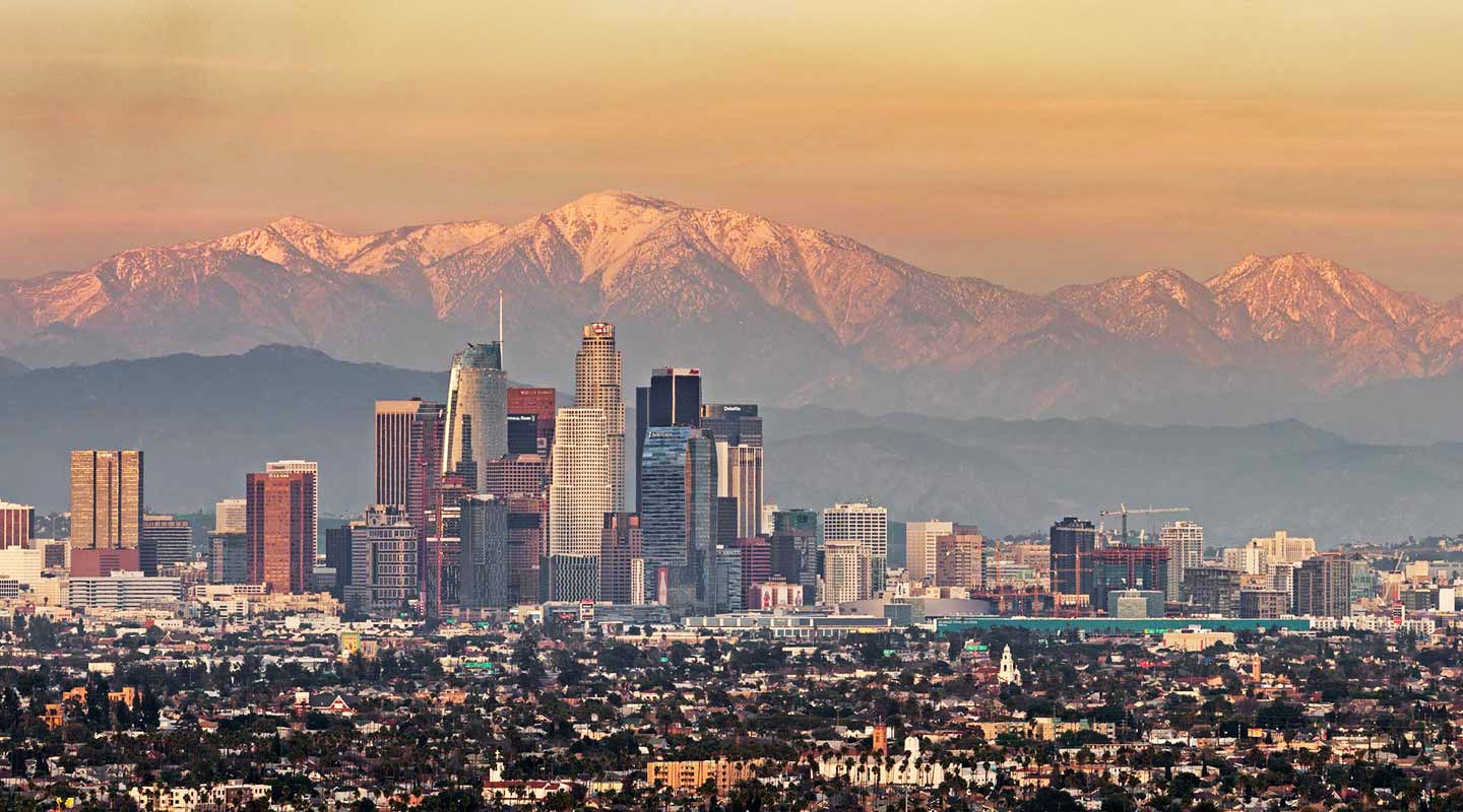 Los Angeles downtown skyline