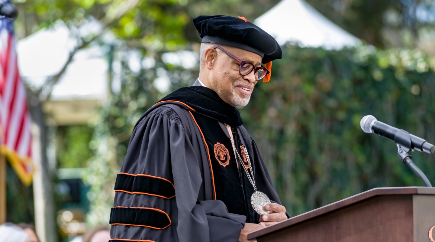 Occidental College President Harry J. Elam, Jr.