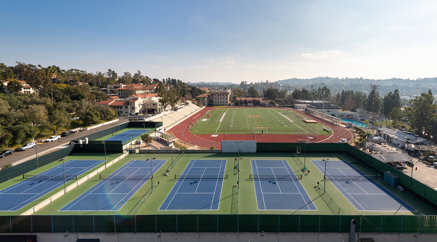 New McKinnon Center tennis courts