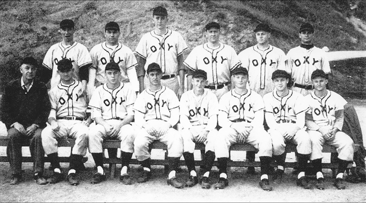 Bill Anderson, 1954 baseball team