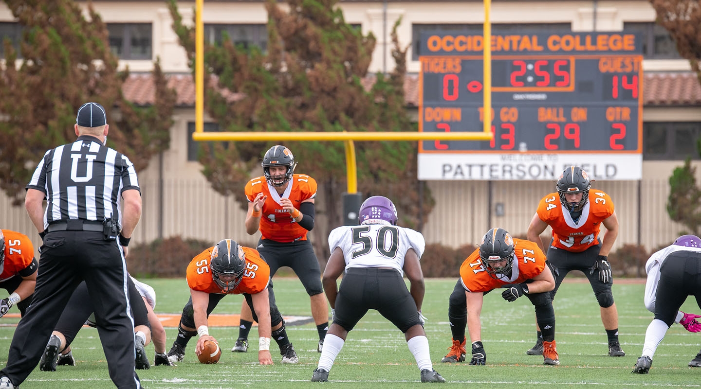 Oxy football players