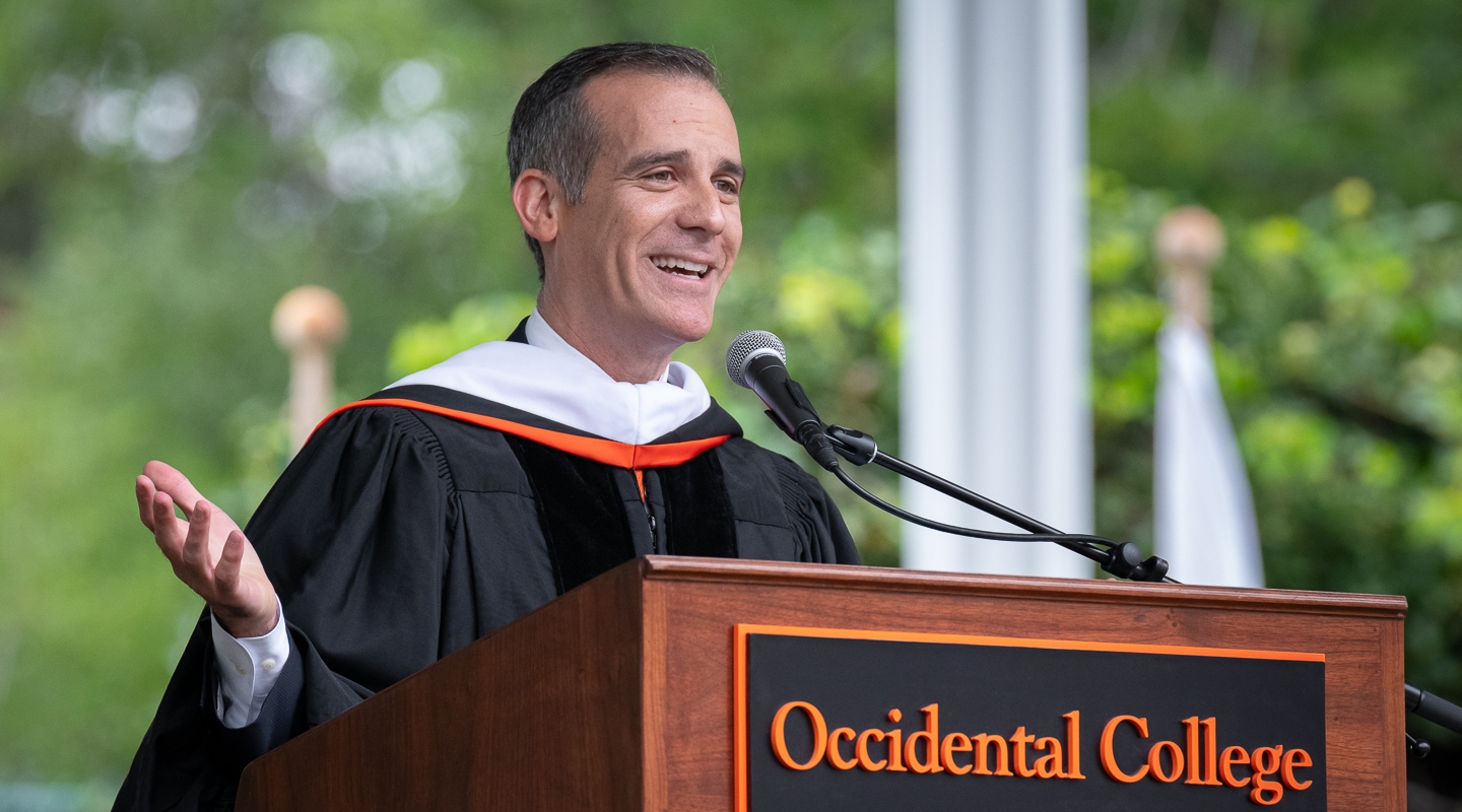 Los Angeles Mayor Eric Garcetti