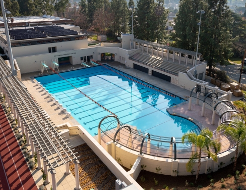 De Mandel Aquatic Center new pool