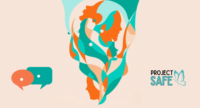 A flyer advertising Project SAFE's collaboration with Breaking Silence for Take Back the Week