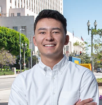 Oxy student Phillip Wong, class of 2020