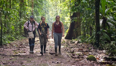 Occidental student on study abroad in Costa Rica