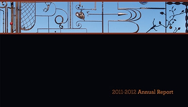 Cover of the 2011-2012 Occidental College Annual Report