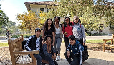 High school students explore Oxy's campus