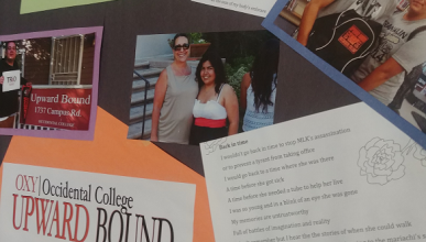 Upward Bound exhibit - Summer 2018