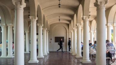 Branca Patio at Johnson Student Center