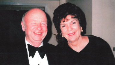 Dale and Shirley Morter photographed on January 1, 2000.