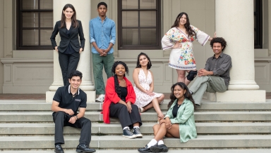 The 2023-24 Barack Obama Scholars at Occidental College.