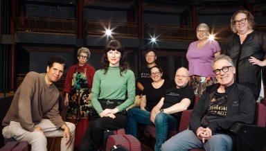 Theater and Performance Studies faculty and staff in April 2024.