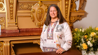 Alicia González retired this spring as resident senior instructor of Spanish at Occidental.