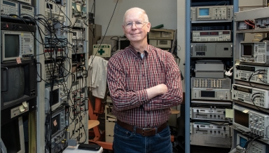 Dennis Eggleston, professor of physics