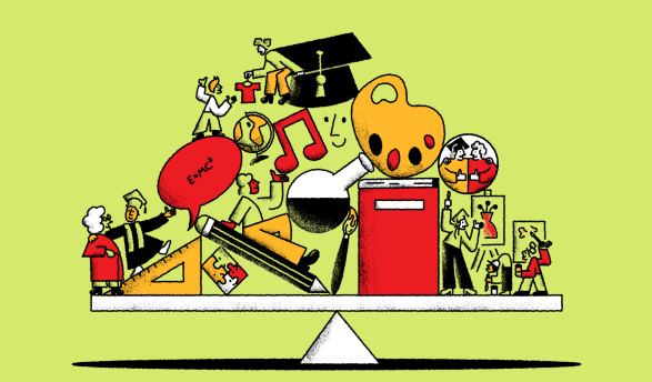 Illustration for Occidental's Center for Community-Based Learning