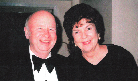 Dale and Shirley Morter photographed on January 1, 2000.