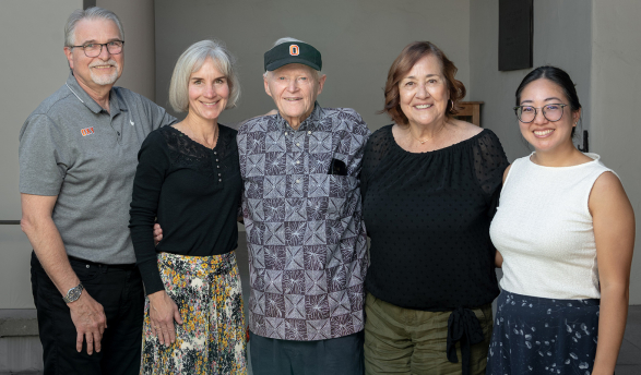 2025 inductees into the Occidental Athletics Hall of Fame.