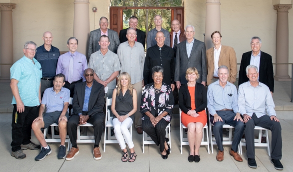 Inductees and presenters from the 2023 Occidental Athletics Hall of Fame.