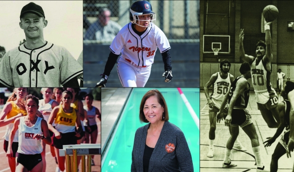 2025 inductees into the Occidental Athletics Hall of Fame.