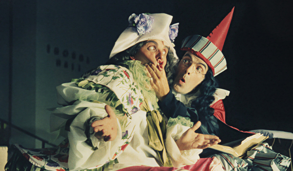 Dean Simons ’59 and John Ingle ’50 in Moliere’s The Would-Be Gentleman (1962)