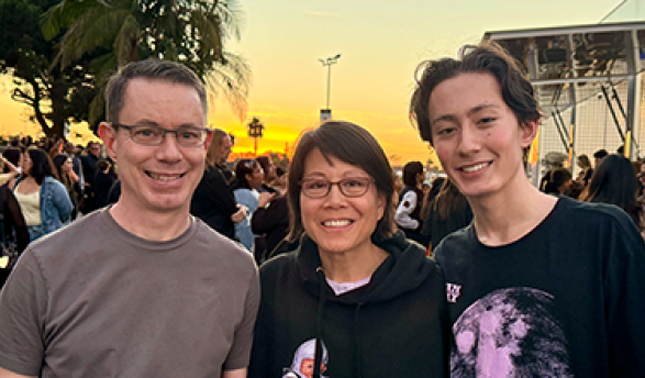 Yuri and Kenji and Dad