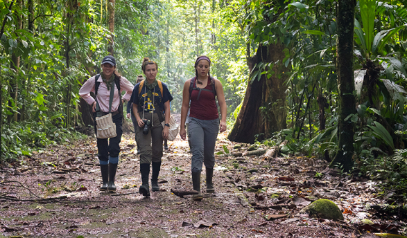 Occidental student on study abroad in Costa Rica