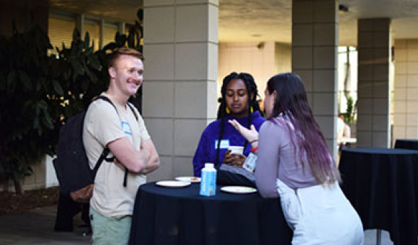 Lavendar Lounge students
