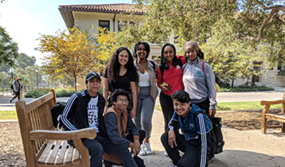 High school students explore Oxy's campus