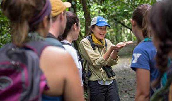 Oxy students study in Costa Rica as part of their URC reserach