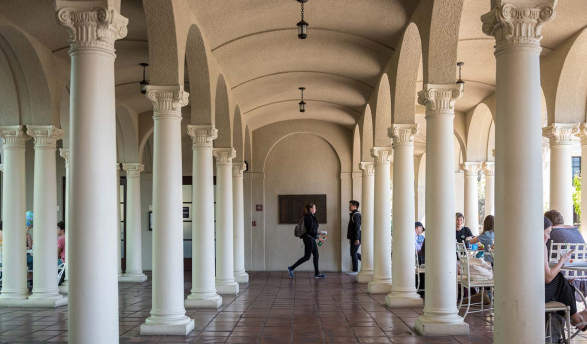Branca Patio at Johnson Student Center