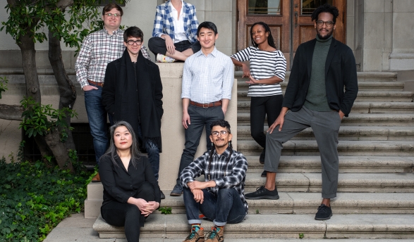Occidental's eight new tenure-track faculty joined the College in fall 2022.