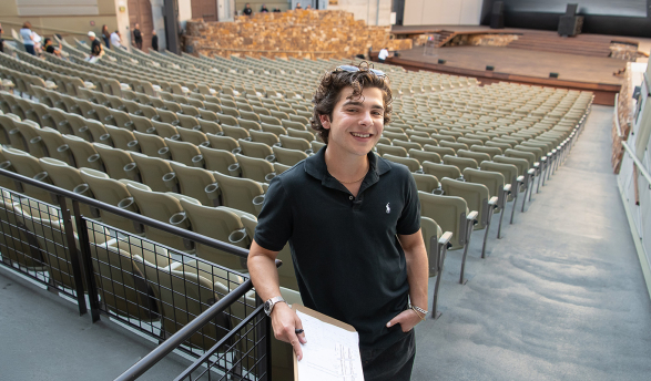 Zachary Lipsett ’27 spent the summer as a program assistant at The Ford 