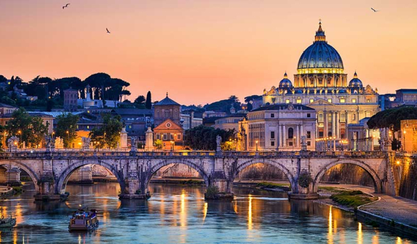 City view of Rome