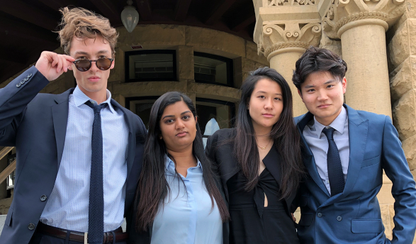 Occidental College's 2019 Blyth Fund stock pitch team