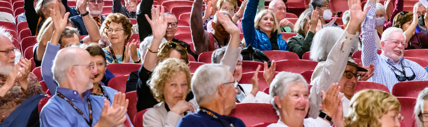 Members of Occidental's Fifty Year Club at Reunion Weekend in June 2023