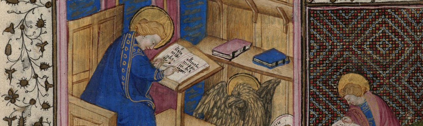 a page from a medieval illuminated manuscript, specifically identified as folio 13r from a 15th-century Book of Hours. 