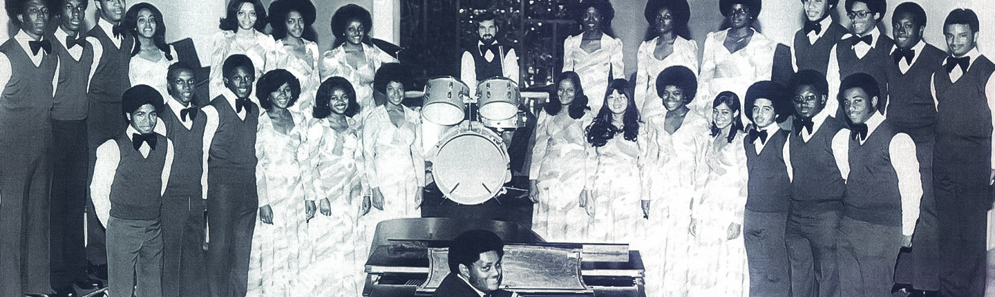 The Occidental Gospel Choir in 1975.